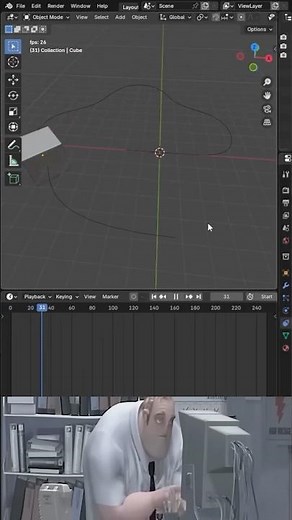 Noob vs Pro: Make Objects Follow a Path in Blender