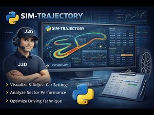 SIM-TRAJECTORY : notre application pour analyser les trajectoires [Télémétrie de course - Simracing]