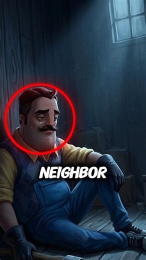 The Neighbor isn't a Monster... 🏠🤫💔 #shorts