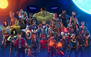 The Avengers, Black Panther, Dr. Strange, Guardians of the Galaxy, Ant-Man, fan art, Iron Man, Marvel Cinematic Universe, Jessica Jones, Hulk, Vision, Black Widow, Thor, Captain America, Spider-Man, Stephen Byrne, Scarlet Witch Rare Gallery wallpaper