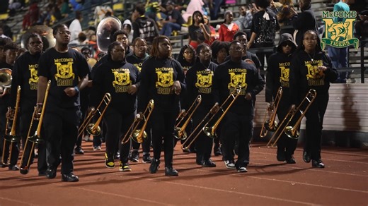 THE MIGHTY McCOMB MARCHING HIGH SCHOOL BAND MAKING HISTORY | Scott Video & Photography LLC