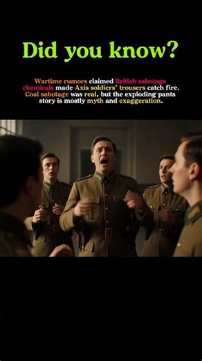 Did British Sabotage Make Enemy Pants Explode? WWII’s Strangest Rumor Explained
