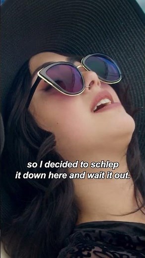 wednesday addams goes to the pool #fantasyisland #wednesday