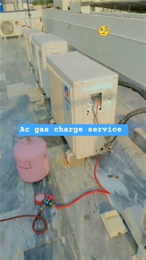 ac gas charge parta 2 #shorts #repair #ac #airconditioner