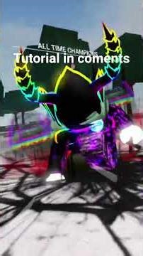 Sonic extra clone glitch#thestrongestbattlegrounds