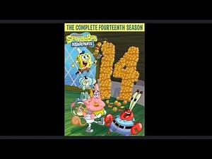 SpongeBob season 14 dvd unboxing