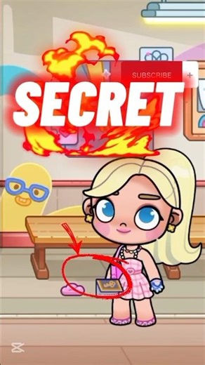 Secret Avatar World Key 🔑 😍 #game #avatarworld #shorts