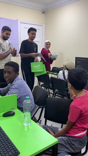 نادي الروبوتات 🙋🧑‍🎓🤖❤️#programming #kids #egypt #arduino