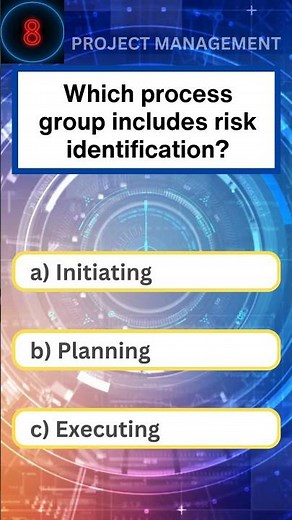 Master Project Management with 10 sec PMP test questions