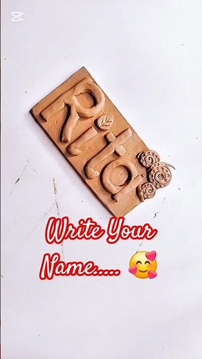 Diy nameplate 🥰 #custom #nameplate #nameplates