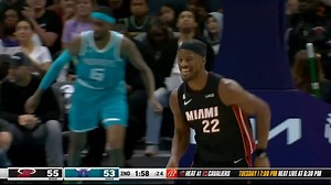 Butler forces the turnover and goes down the middle for easy bucket