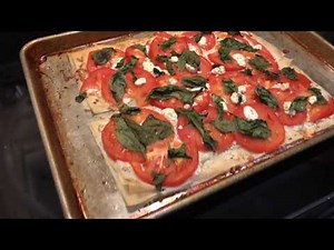 Quick and Easy Phyllo Dough Pizza Recipe tutorial