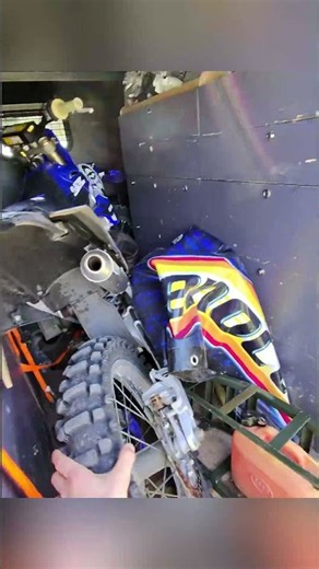 Got a free Honda dirt bike! #honda #dirtbike