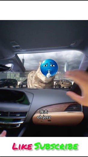 😡Alien Cat was Angry #shortsfeed #viral shorts #trending shorts #anime #slowed