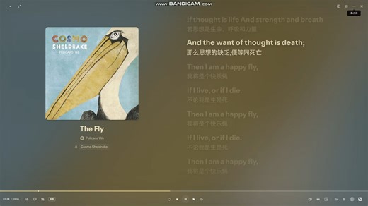 The Fly-Cosm0 Sheldrake