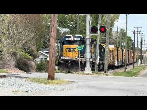 Chasing CSX Y123-03 Roanoke Rapid Local! CSX 2655 W/ RL K5LA 4/3/26 