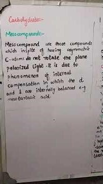 Meso compounds #chemistry #chemistrypage #bohr #explore #bohratomicmodel #inorganicchemistry
