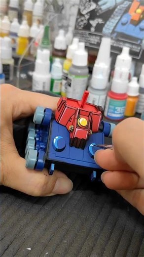 Guntank 2D hand paint #gundam #gunpla #gunplacustom #gunplabuilder #shorts #guntank