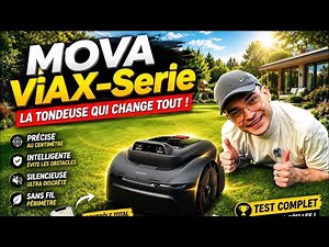 MOVA ViAX Series: The robot mower that nobody saw coming