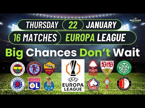 Today's Matches Predictions | UEFA Europa League Round 7 | BIG CHِANCES! 💰🔥