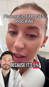 ⚠️ ROGAINE EXPOSED. Pharmacist reviews men and women Rogaine and how to save #hairloss #pharmacy