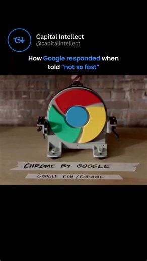 Wealth | Money | Mindset on Instagram: "In 2010, the "Browser Wars" were at their peak. Instead of bore users with technical charts, Google launched one of the most unconventional tech demos in history. ​To prove Chrome's rendering speed, they filmed the browser loading web pages side-by-side with high-speed physical events: ​⚡ A bolt of lightning ​🔊 The speed of sound ​🥔 A potato fired from a cannon ​Captured at high frame rates with no CGI, the message was clear: Chrome was faster than a phy