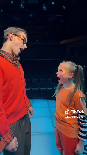 Nemo and Marlin don’t exactly see eye to eye 🐠👀 Finding Nemo Jr. swims onstage Feb 23–March 14 #findingnemojr #utahtheatre #pixar
