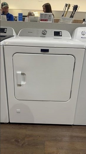 Maytag top load gas dryer white