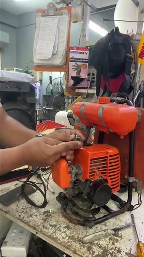 Mesin Rumput Hidup Tapi Rem Minyak Mati? Check Filter Cock Minyak #mesinrumput