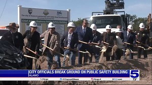 City of Alamo officially breaks ground on new public safety building