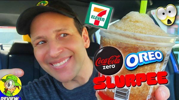 7-Eleven Coca-Cola Oreo Zero Sugar Slurpee Review Best Slurpee EVER?! Peep THIS Out!