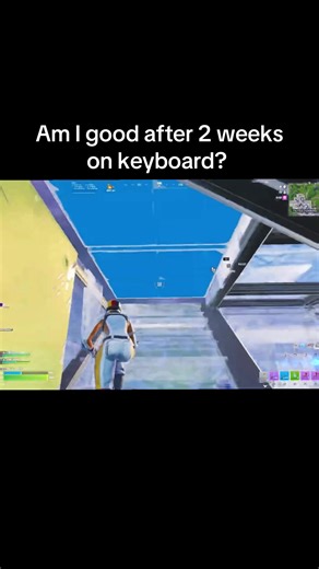 Only 2 weeks! Am I better than you?? @Yuqi #fortnite #foryoupage❤️❤️ #viral #keyboard #reload
