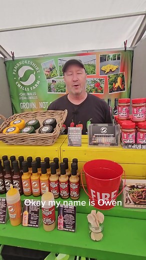 Pembrokeshire Chilli Farm 🌶 enjoying the Pembrokeshire County Show 🤩 #visitpembrokeshire #pembrokeshirecountyshow | Visit Pembrokeshire