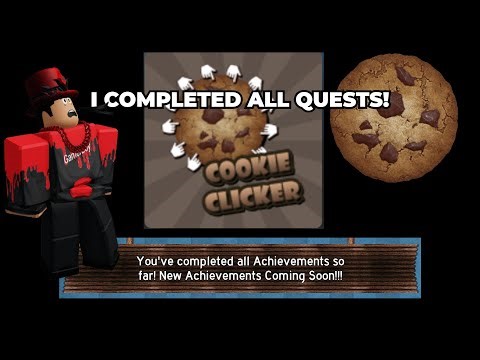 I COMPLETED ALL THE QUESTS! And Got THIS!? 😱 (🍪Cookie Clicker Roblox🍪)