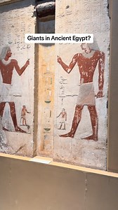 Were there Giants in Ancient Egypt? Or is it just an artist expression? #travelgoals #myegypt #Egypt #uss #thisisegypt #pyramids #egyptology #travelphotography #pyramidsofgiza #travelphotography #travelblog #traveltheworld #travelblogger #cabincrew #luxurytravel #travelpics #ancientegypt #2025goals #foodie #foodlover #sam_mayfair | Sam Mayfair