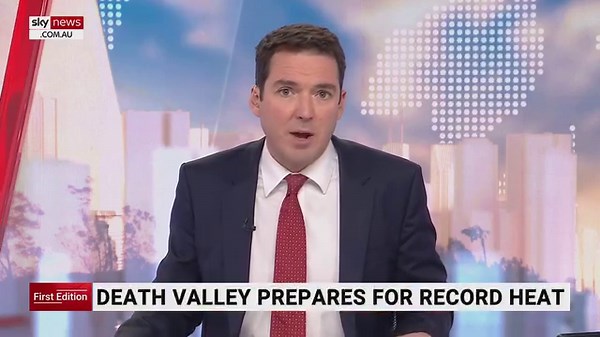 2.2K views · 112 reactions | Temperatures in California's Death Valley have exceeded 54 degrees Celsius – prompting tourists to descend on the area in the hopes it will break the highest temperature ever recorded. Watch the full episode at www.skynews.com.au/flash | Sky News Australia | Facebook