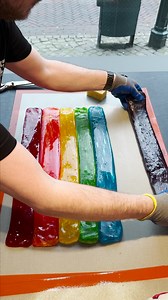 So many colors 😍 | Rocks & Rolls Candy