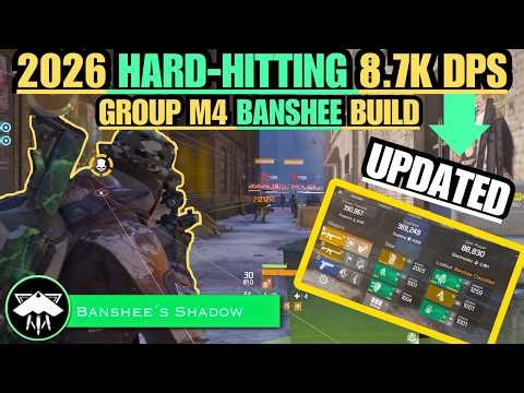 My 2026 Hard-Hitting 8.7K DPS Group M4 Banshee Build (Server-Melting Damage) | Division 1.8.3