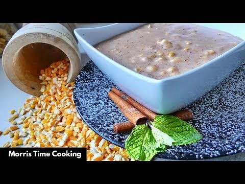 How To Make Jamaican Hominy Corn Porridge | Lesson #86 | Morris Time Cooking