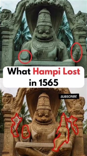 1565 में सिर्फ एक शहर नहीं टूटा…एक पूरी सभ्यता की कला खो गई 😳🔥या What Hampi Lost in 1565 Will Shock