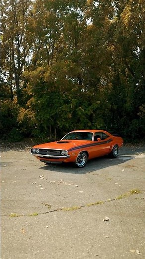 Check out our beautiful 1971 Dodge Challenger R/T 😍🧡 Available Now!