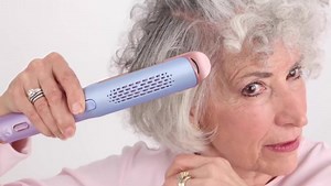 Reasons we are in love with the AirGlide… • 5 Heat Settings 280°F - 430°F • Cool Air Button • Cooling Vents • Floating Ceramic Plates • Temperature Display • 1 Hour Auto Shut Off Wave, curl, lift, smooth, or straighten – the AirGlide does it all! | Calista by Maria McCool