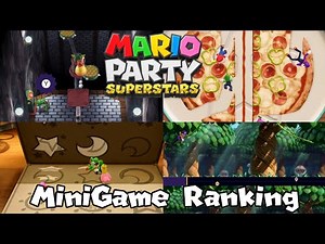 Mario Party Superstars - Full MiniGame Rankings