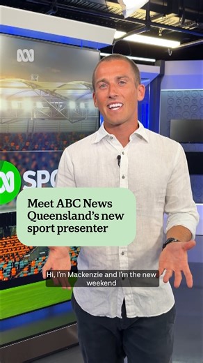 Meet our new sport presenter! 🏏🏉🎾 Mackenzie Colahan joins ABC News Queensland from Friday to Sunday for all the latest sporting updates. Tune in from 7pm or watch on ABC iview. #ABCNewsQld #Sport | ABC Brisbane