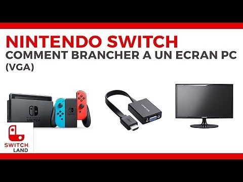 Brancher sa NINTENDO Switch à un écran de PC