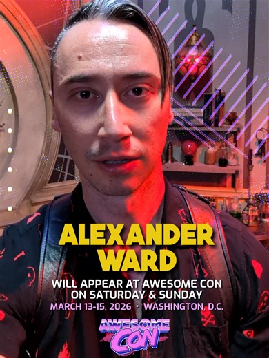 Would it be played out or entertaining? 🤔 Meet Alexander Ward at Awesome Con! He will be appearing Saturday & Sunday, March 14th & 15th at the Walter E. Washington Convention Center! Get your tickets today! #AwesomeCon #CriticalRole