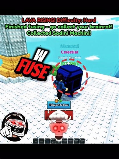 Caylus Fuse Celestial Brainrot in Owned Game #roblox #robloxedit #usa #robloxgames #fyp #viral