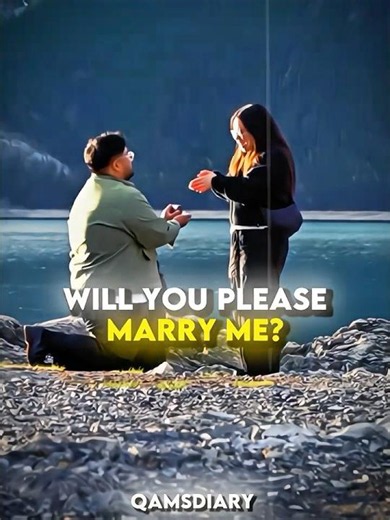 He Broke Down Before Proposing 😭