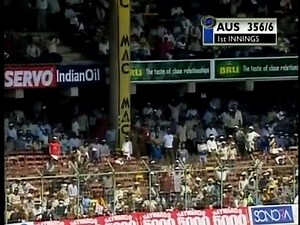 2000-01 India vs Australia 3rd Test 2001 at Chennai Mar 18th to 22nd 2001