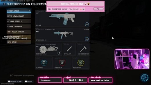 1 SEMAINE EN C/S AIE AIE... 🌸🐈‍⬛ !subgoal !subtel !paypal !wishlist